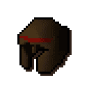Bronze med helm