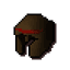 Bronze med helm