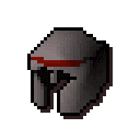 Steel med helm