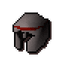 Steel med helm
