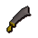 Steel scimitar