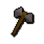 Steel battleaxe