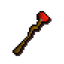 Fire battlestaff