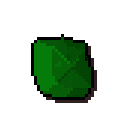 Uncut emerald