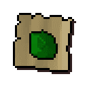 Uncut emerald