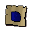 Uncut sapphire