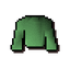Green robe top