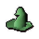 Green hat