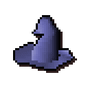 Blue hat