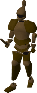 Animated Bronze Armour