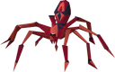 Deadly red spider