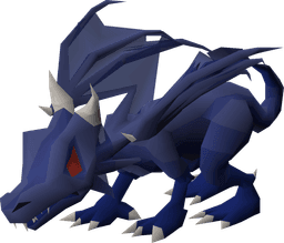 Baby blue dragon